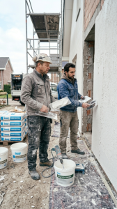 crepi jongens aan het werk