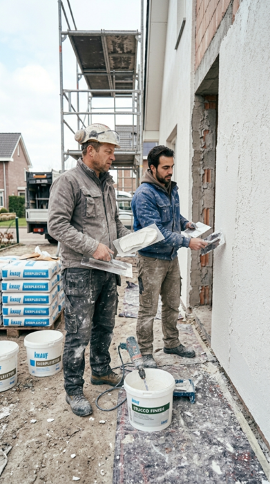 crepi jongens aan het werk